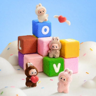 Labubu The Monsters PIN FOR LOVE Series Plush Pendant Blindbox (A-M) - Buy 1 get 2 Free