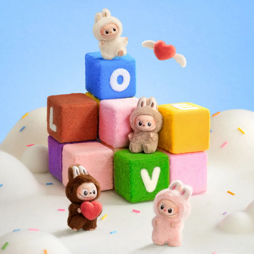 Labubu The Monsters PIN FOR LOVE Series Plush Pendant Blindbox (A-M) - Buy 1 get 2 Free