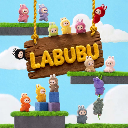 Labubu The Monsters PIN FOR LOVE Series Plush Pendant Blindbox (N-Z) - Buy 1 get 2 Free