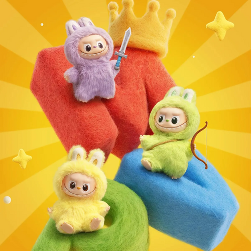 Labubu The Monsters PIN FOR LOVE Series Plush Pendant Blindbox (N-Z) - Buy 1 get 2 Free