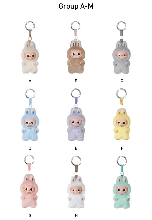 Labubu The Monsters PIN FOR LOVE Series Plush Pendant Blindbox (A-M) - Buy 1 get 2 Free